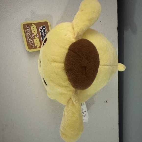 Hello Kitty Yellow and Brown Reversible Plushie - Picture 2 of 4